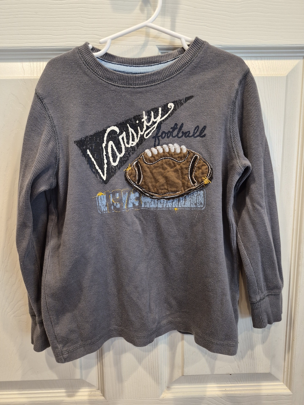 5/25 Sonoma Gray Varsity Football Long-Sleeve Tee